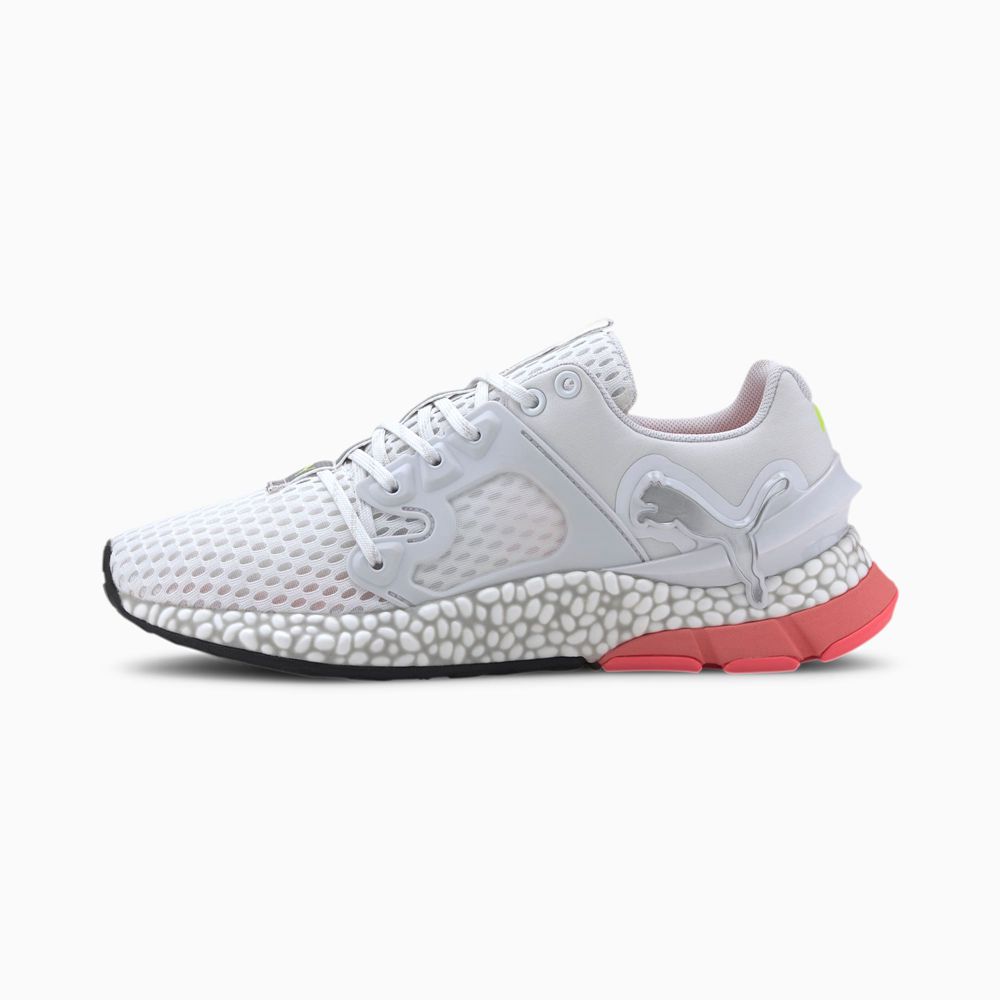 Puma HYBRID Sky Női Futócipő - Fehér/Rózsaszín/Sárga ( Hungary - DLSHT4130 )